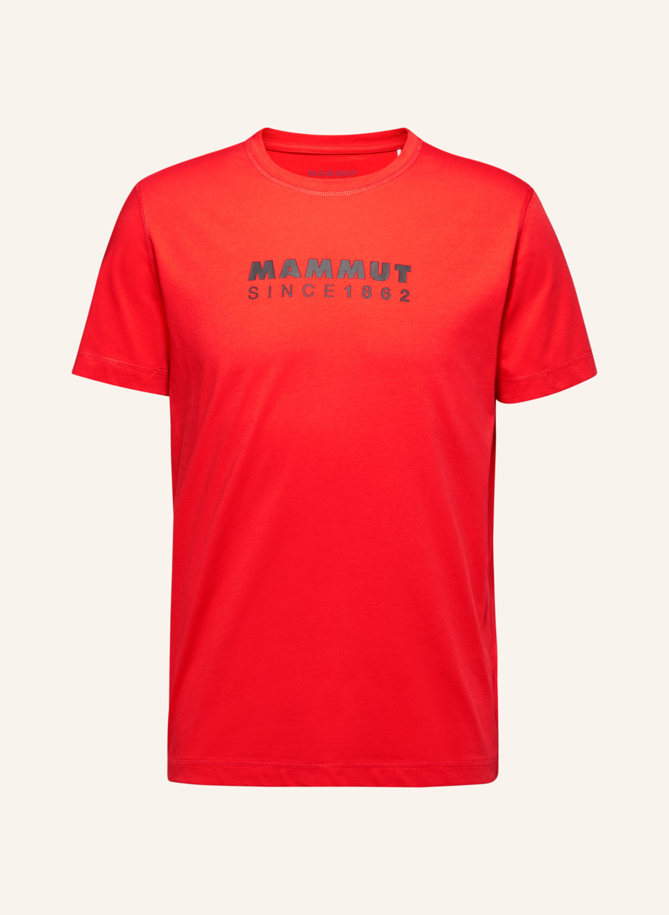 

Основной логотип футболки Mammut, красный
