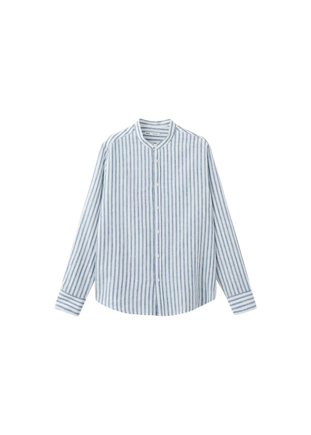 Рубашка на пуговицах стандартного кроя Mango Teen, Pastel Blue