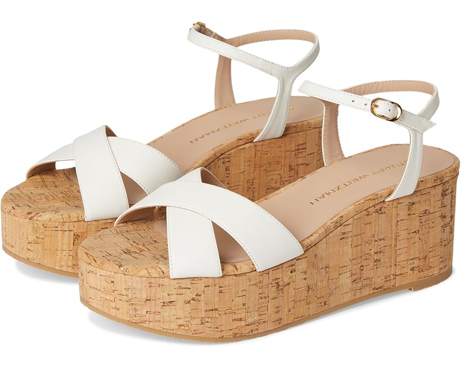 Туфли Stuart Weitzman Dayna Wedge, кремовый