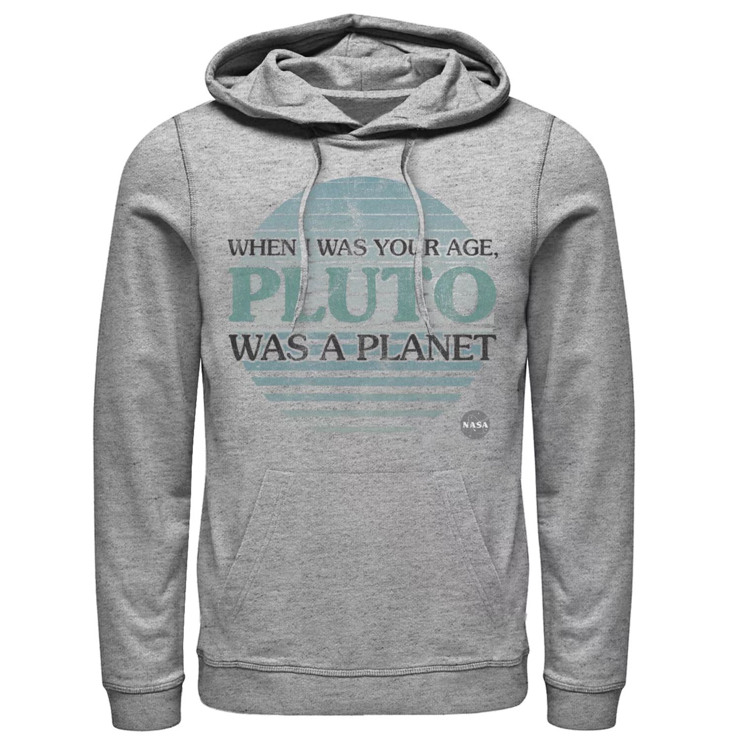 

Мужская толстовка с капюшоном NASA Pluto Was A Planet Licensed Character