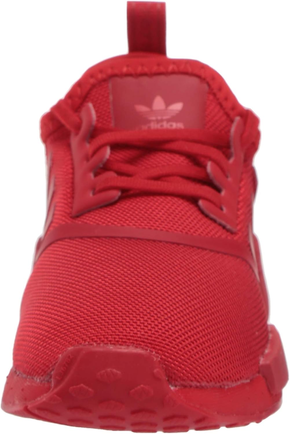 Кроссовки adidas Unisex-Child NMDr1 C (для маленьких детей), Scarlet/Scarlet/Scarlet (Elastic) — фото 2