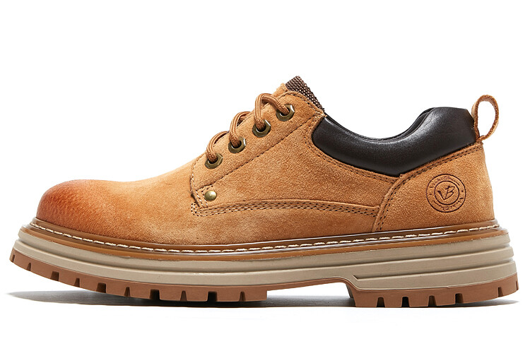 

Мужские ботинки Cahhrrn X Martin Boot Men Beige Vicki Brown