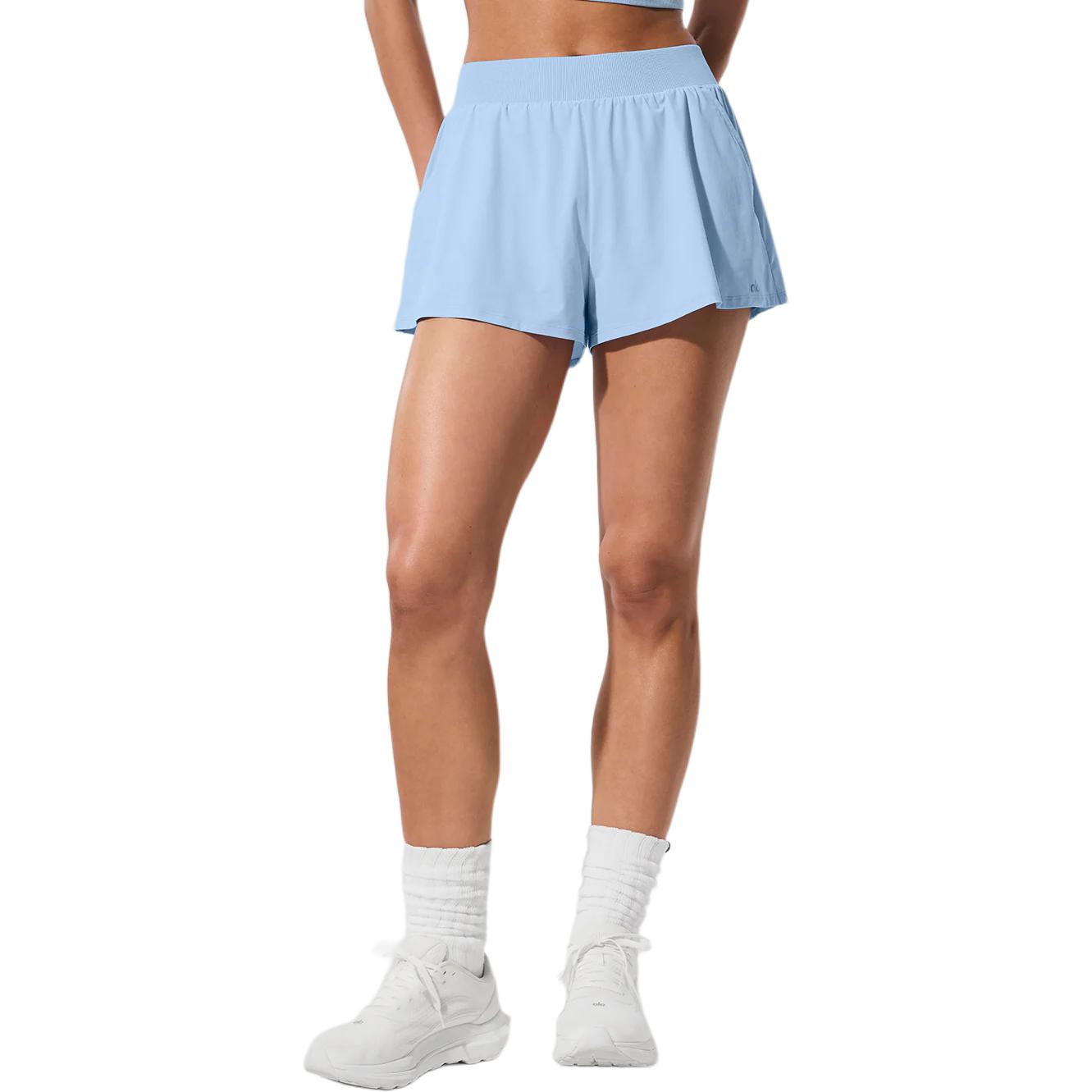 

Спортивные шорты женские Alo Yoga, синий