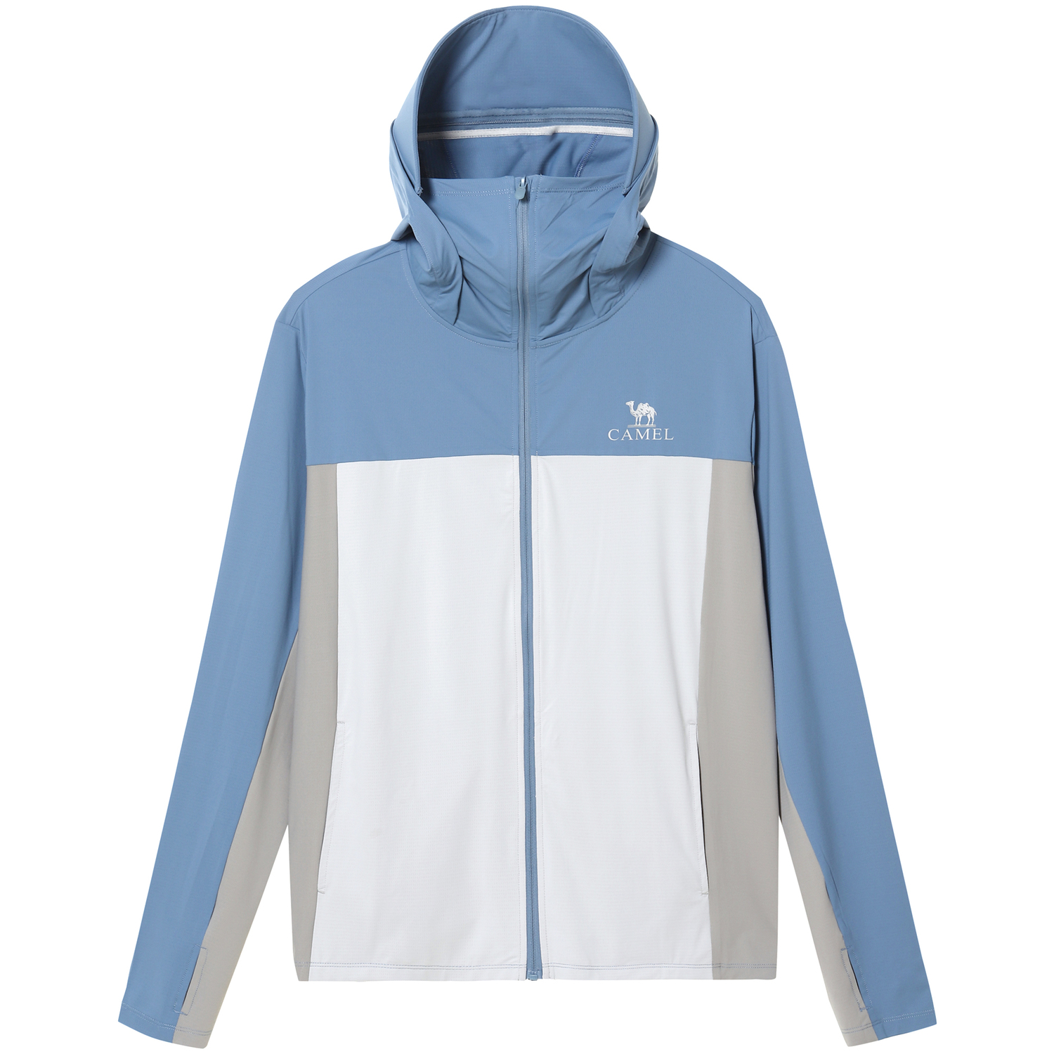 

CAMEL Мужская одежда с быстрой сушкой и защитой от ультрафиолета, Smoke Pine Blue/Recycling Gray/Glacier Gray