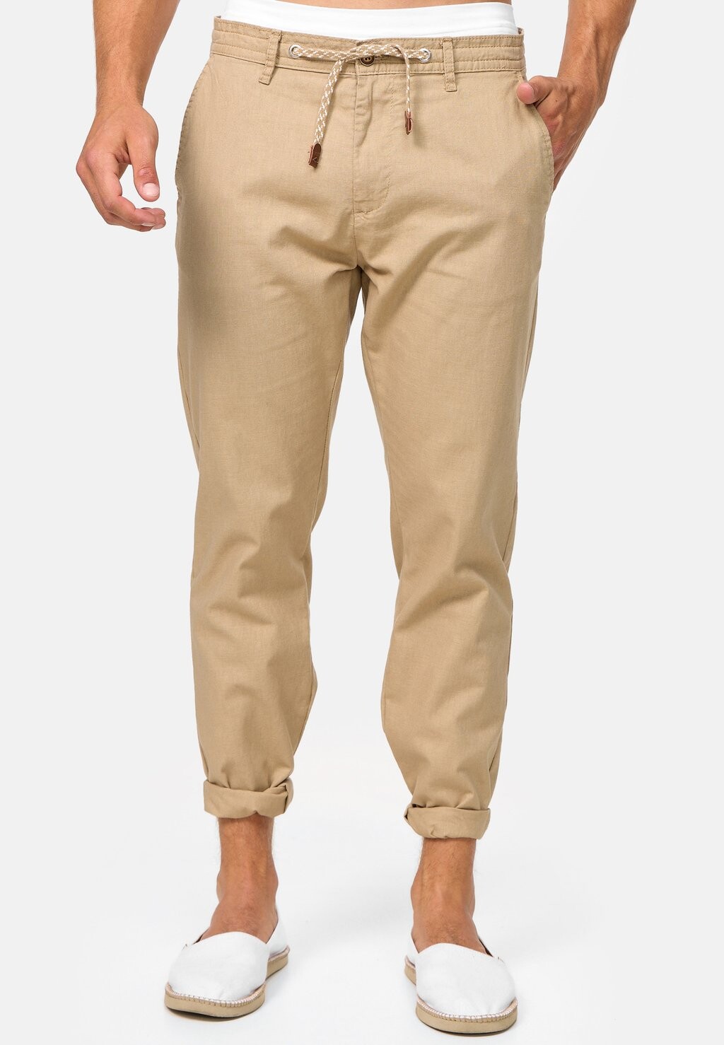 

Чино INDICODE JEANS, цвет light brown