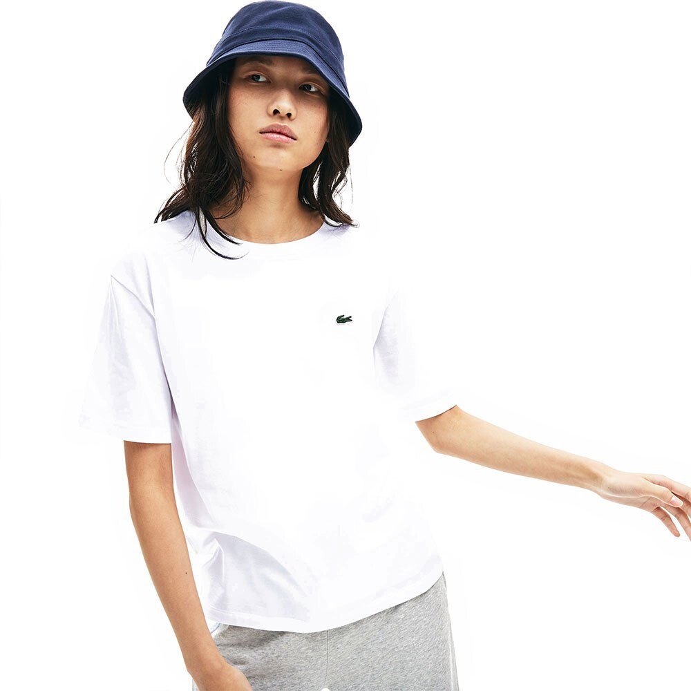 

Футболка Lacoste Crew Premium Cotton, белый