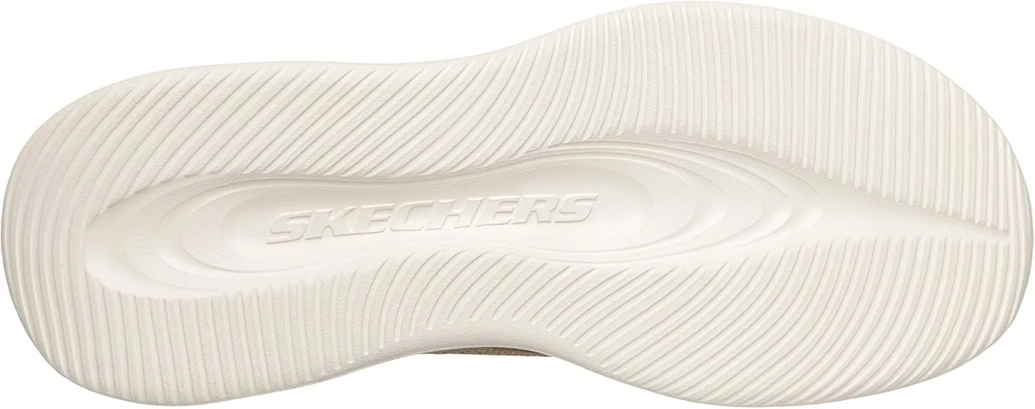 Мужские слипоны Skechers Streetwear Sloan Orbital Knitted Bungee Lace Slip-Ins, Tpe — фото 2