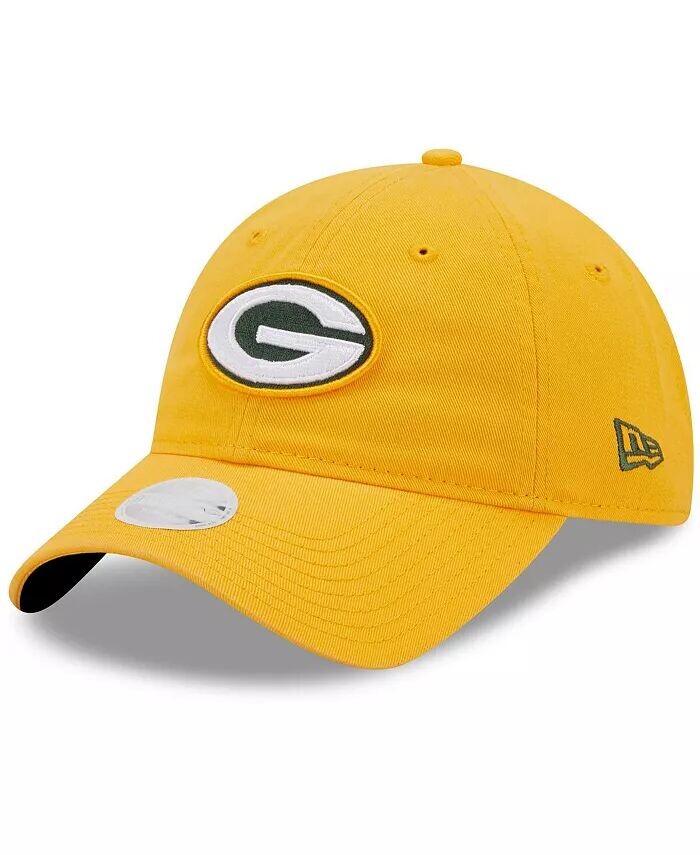 

Женская золотая бейсболка Green Bay Packers Core Classic 2.0 9Twenty Adjustable New Era