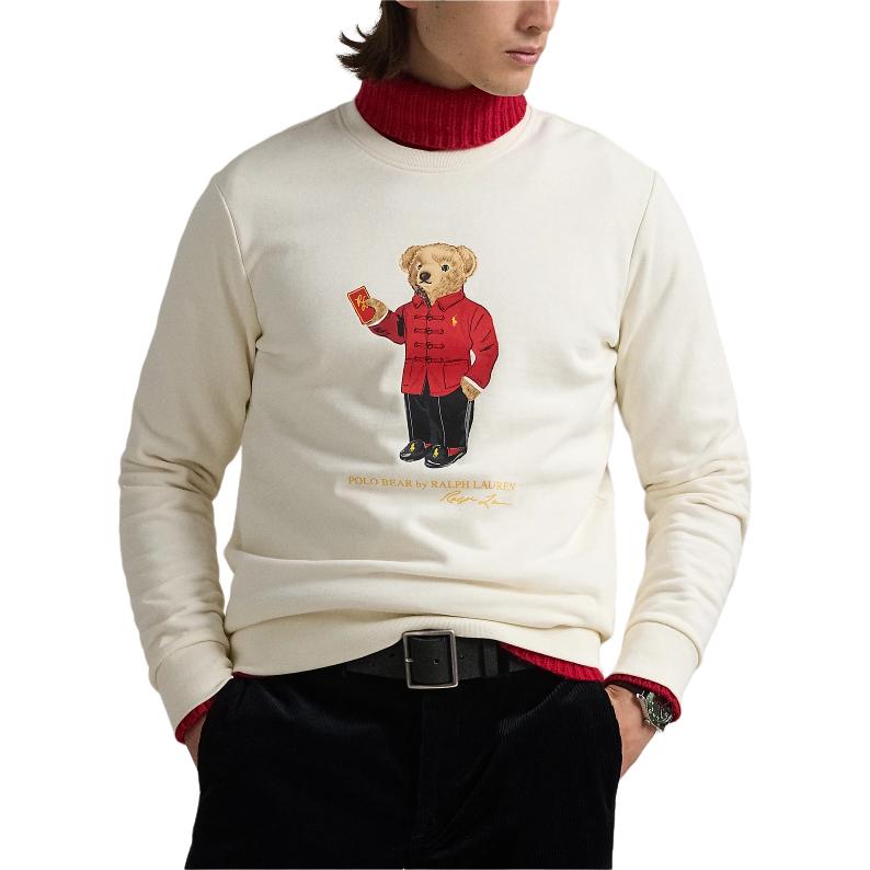Свитер Polo Bear Chinese New Year Polo Ralph Lauren, экрю — фото 4