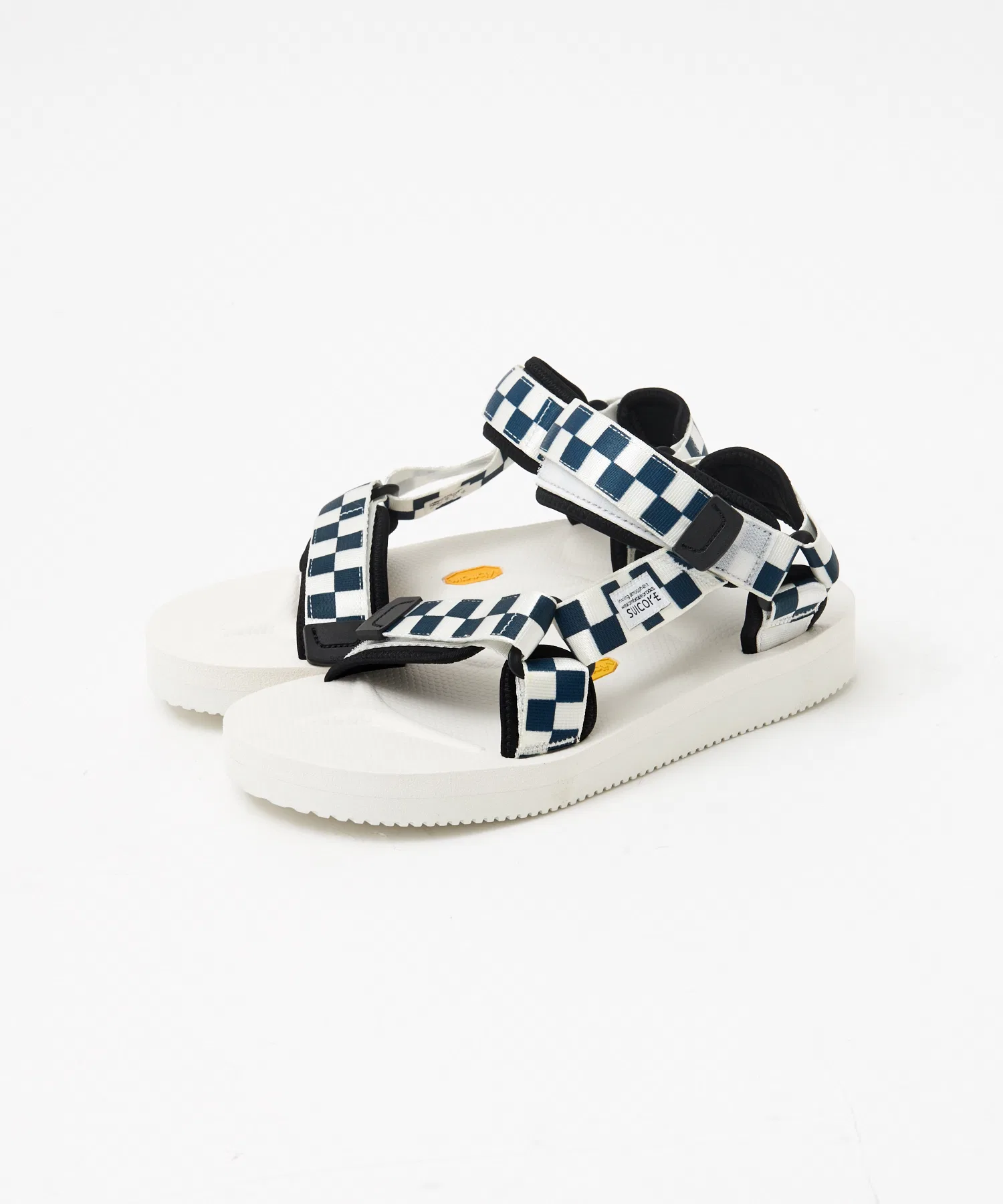 Мужские сандалии Suicoke Depa-V2chk спортивные тёмно-синие — фото 3