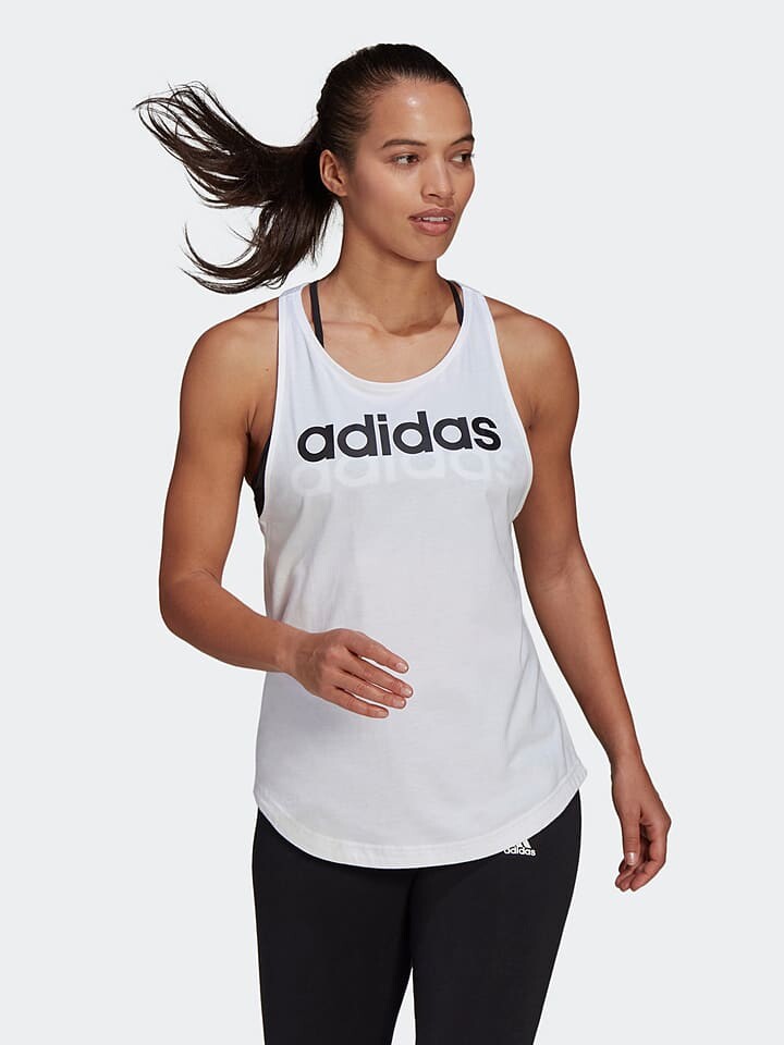 

Функциональный топ adidas, белый