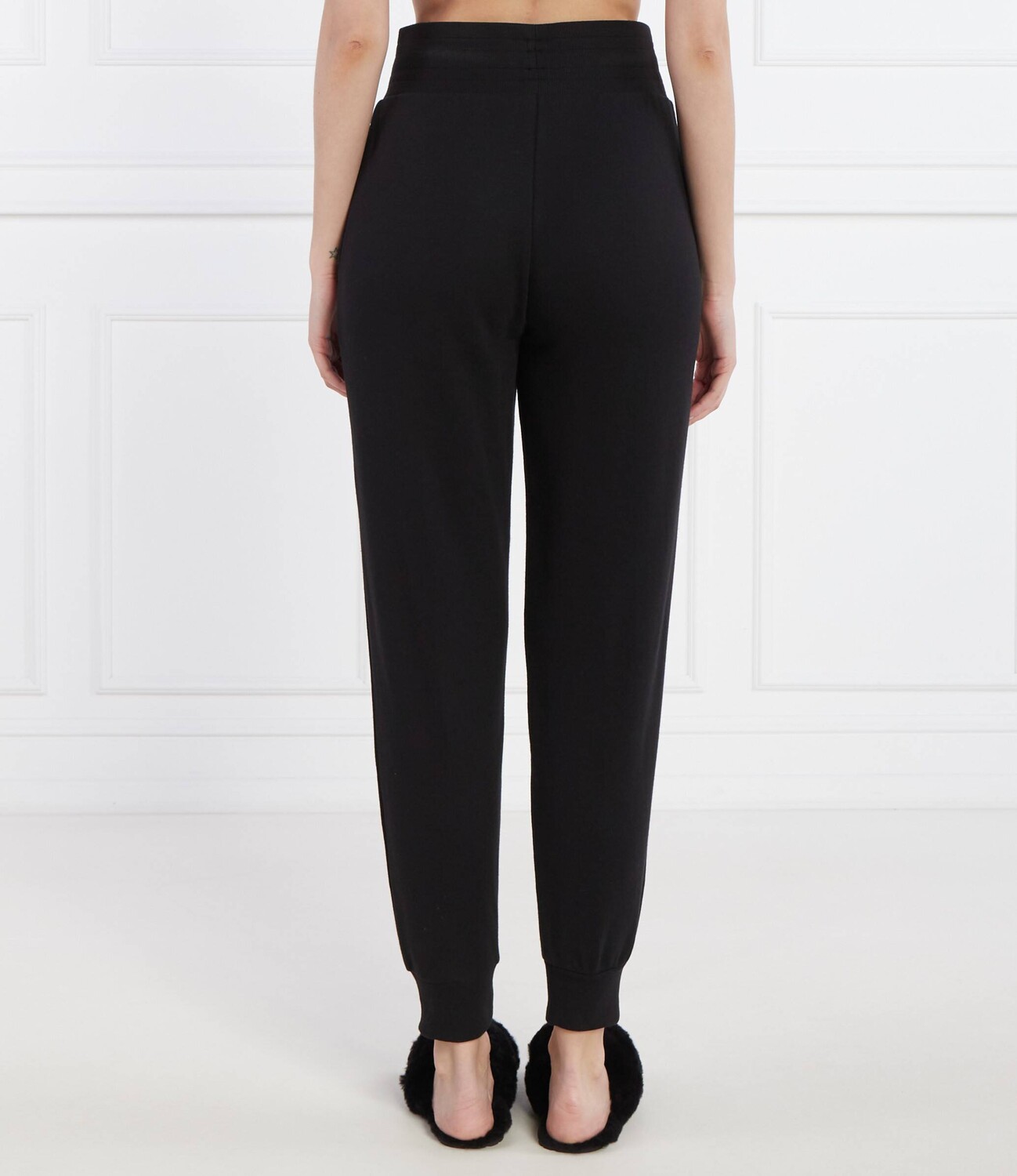Спортивные брюки Emporio Armani loungewear Regular Fit, черный — фото 4