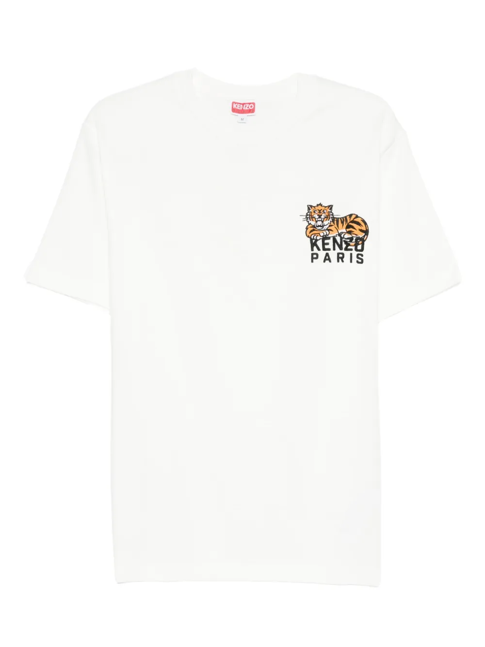 

Футболка с вышивкой Tiger KENZO, белый