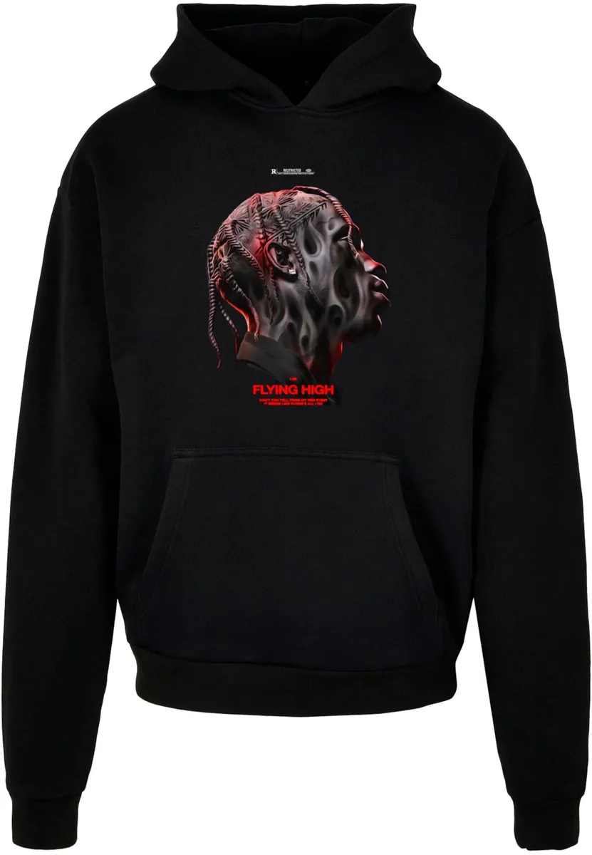 

Толстовка с капюшоном Upscale by Mister Tee "Upscale by Mister Tee Men's Flying High Heavy Oversize Hoodie", черный