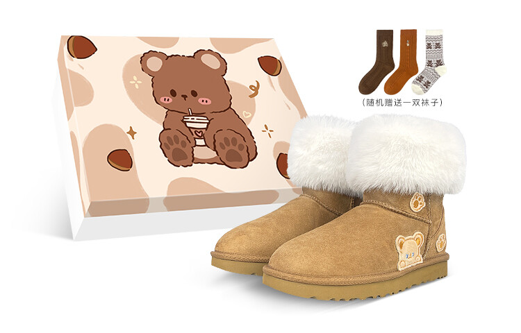 

Ботинки UGG CLASSIC MINI Snow Boots Women's Brown