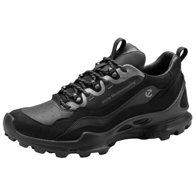 

Ecco Белые низкие кроссовки для походов Mountaineering x Biom C Trail, мужские, черные