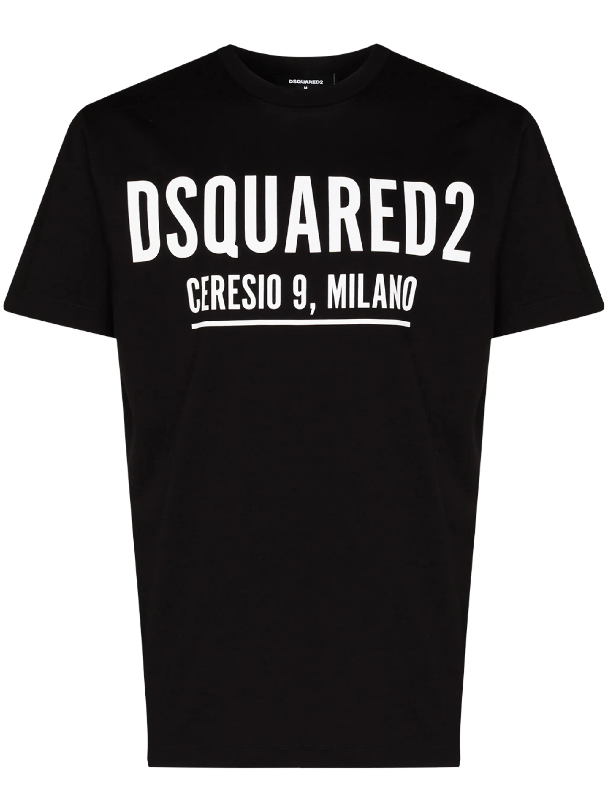 

Футболка с логотипом Dsquared2, черный