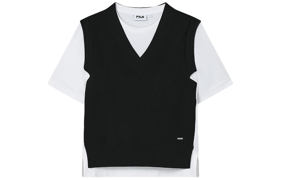 

ФИЛА Женская футболка FILA, цвет Black
