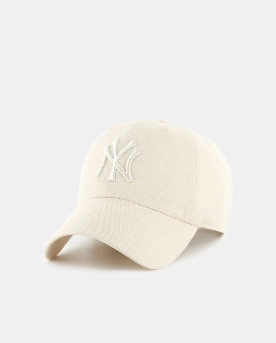 

Кепка MLB New York Yankees '47 CLEAN UP 47 Brand, цвет Crudo