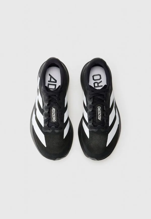Кроссовки adizero evo унисекс Adidas Performance, Core Black/White/Carbon — фото 4