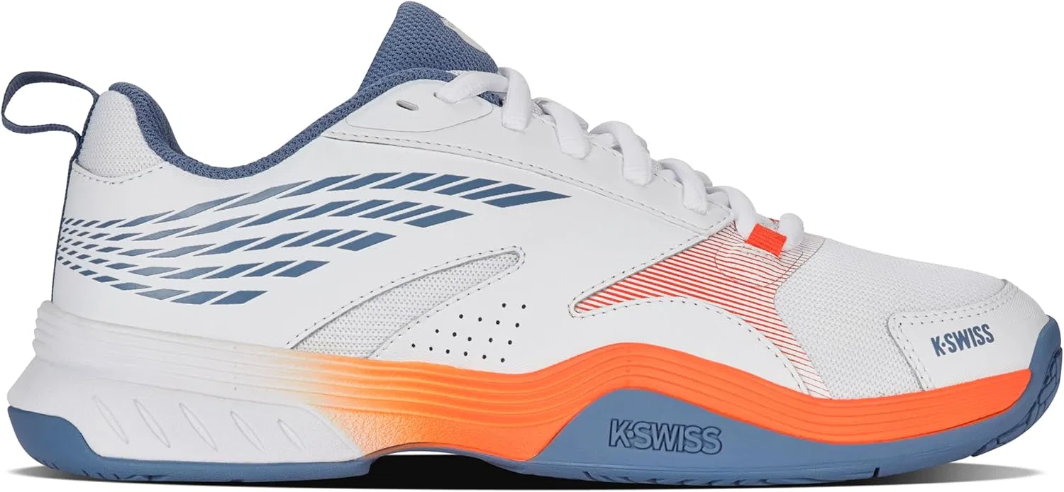 Кроссовки теннисные SpeedEx K-Swiss, белый/Infinity/Scarlet Ibis