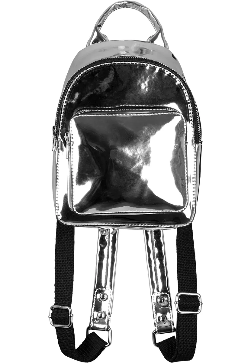 

Рюкзак URBAN CLASSICS " Urban Classics Mini Metallic Backpack", серебристый