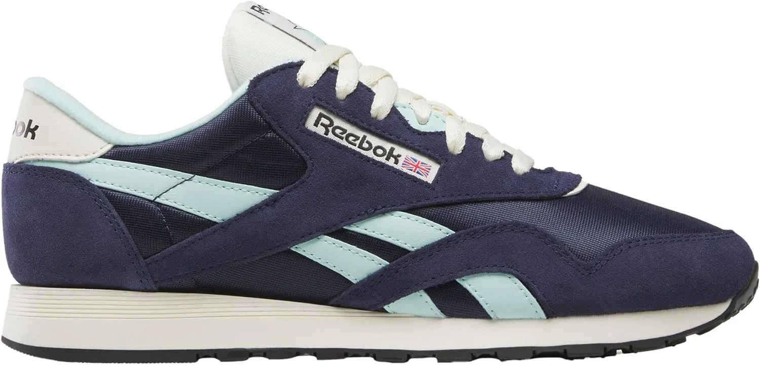 Reebok, мужские классические нейлоновые кроссовки, меловой