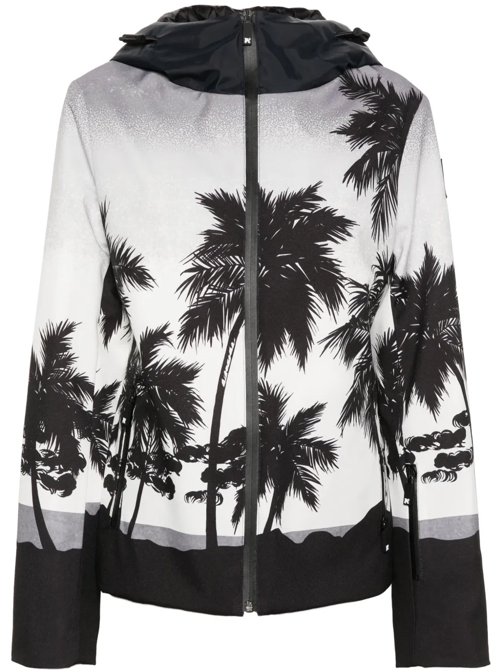 

Лыжная куртка Palms с капюшоном PALM ANGELS, серый