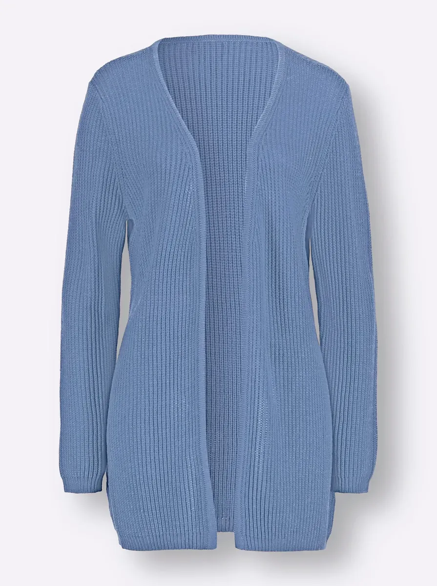 

Классический кардиган Basics Classic Basics, синий