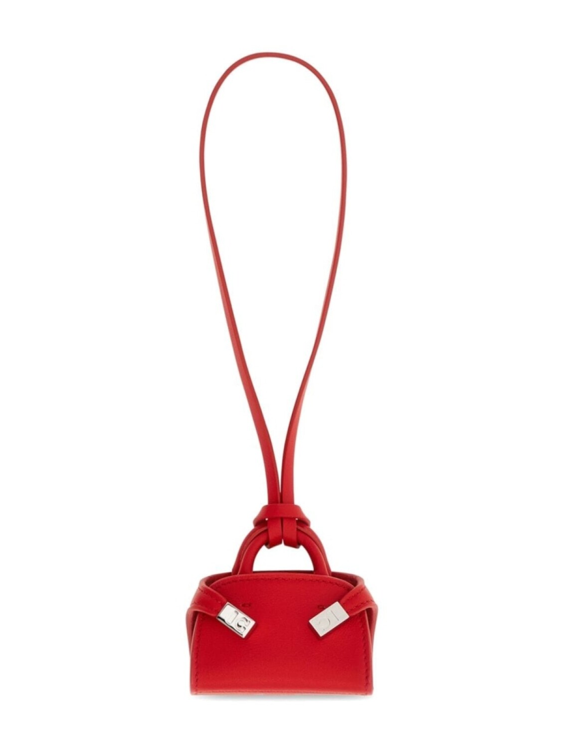 

Ferragamo мини-сумка с подвеской Hug, красный