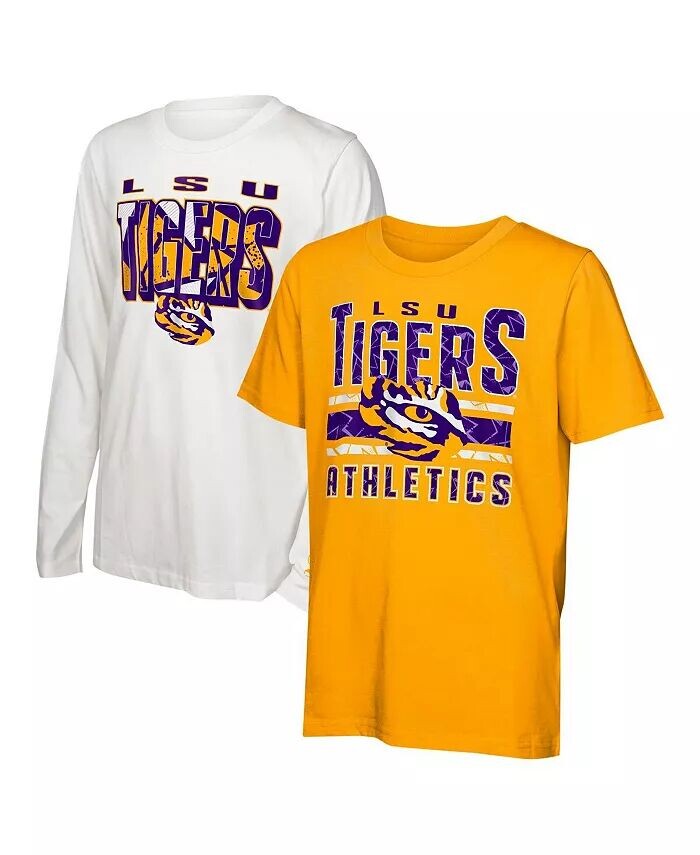 

Большой набор футболок LSU Tigers In the Mix для мальчиков и девочек Outerstuff
