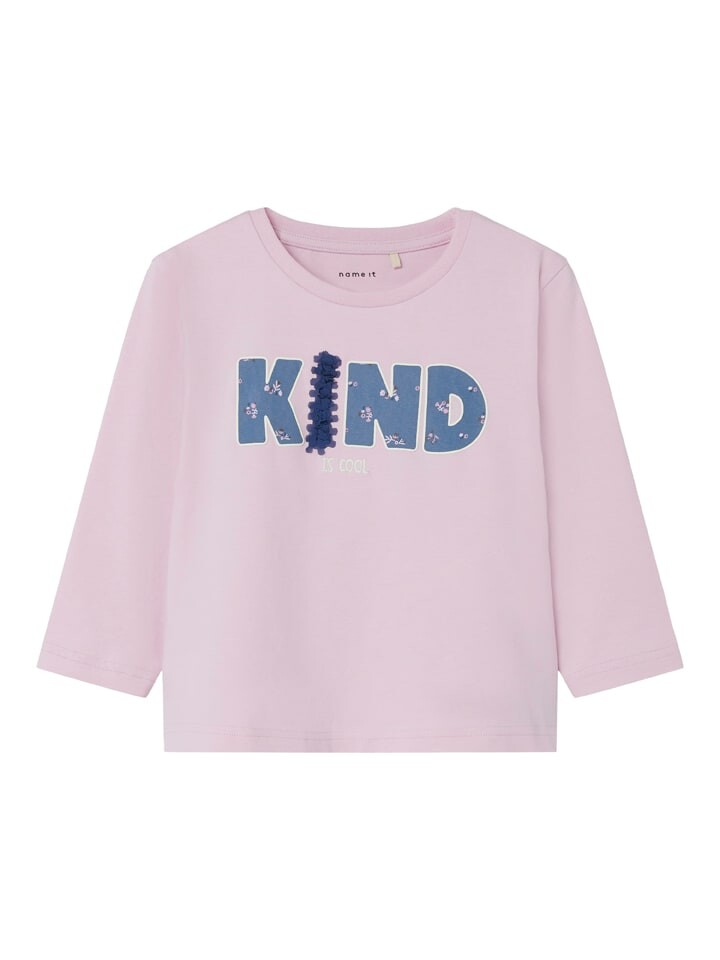 

Лонгслив name it Longsleeve, цвет Rosa/Blau