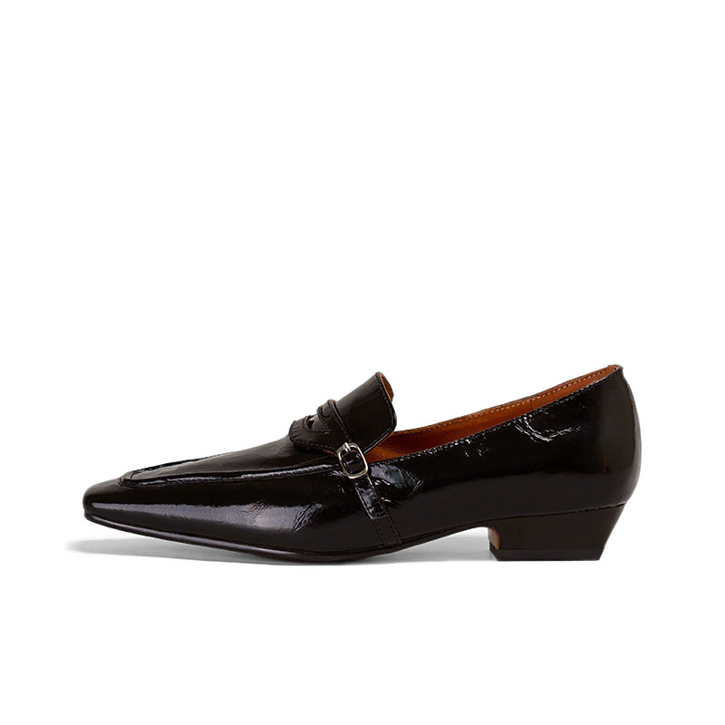 SHOEMAKER QUEEN Женские лоферы красно-коричневые, цвет Red Brown — фото 3