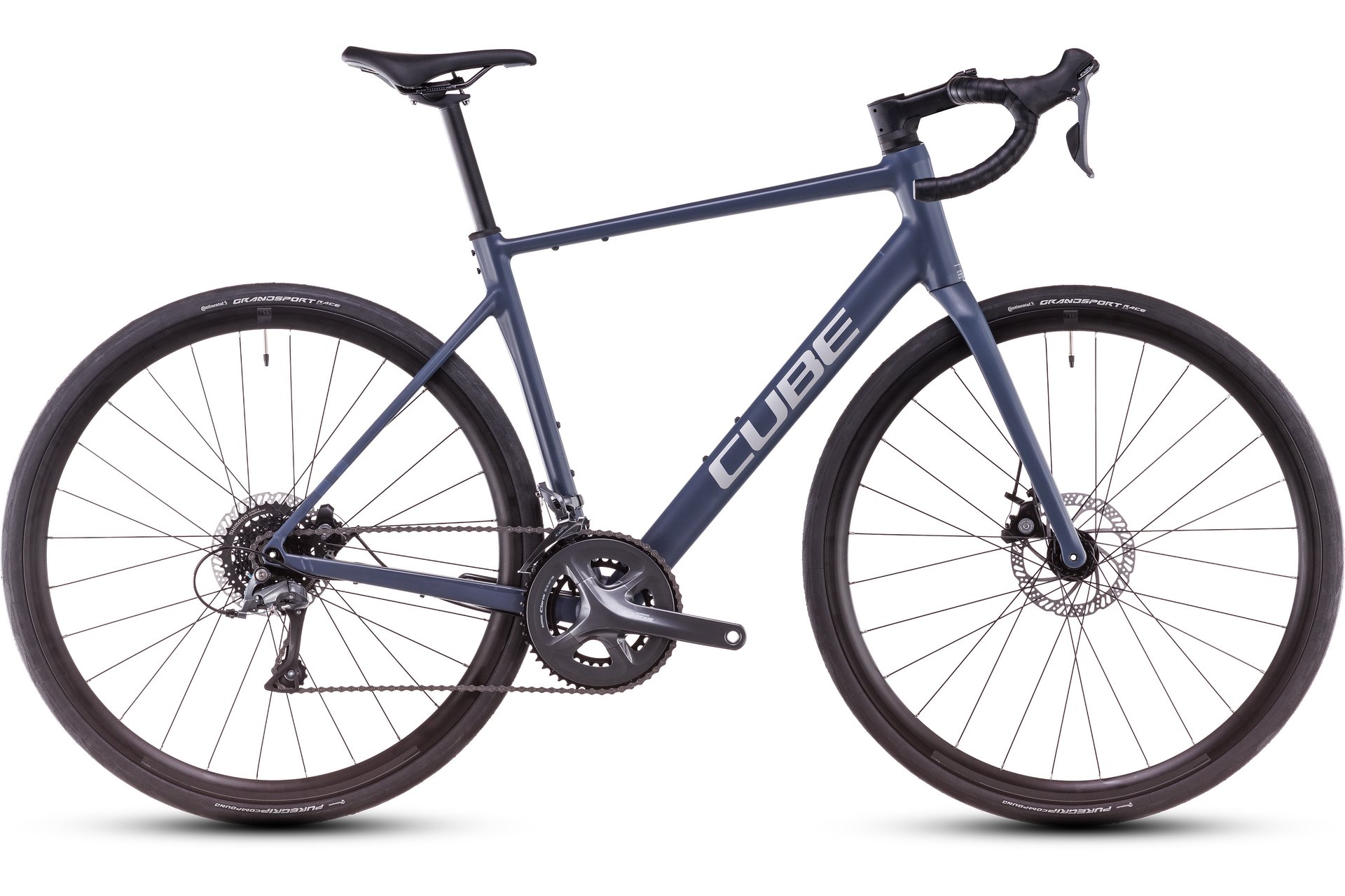 

Гоночный велосипед Cube Attain Pro - 28 дюймов - Diamant - 2025, цвет Blau|nightflight´n´grey