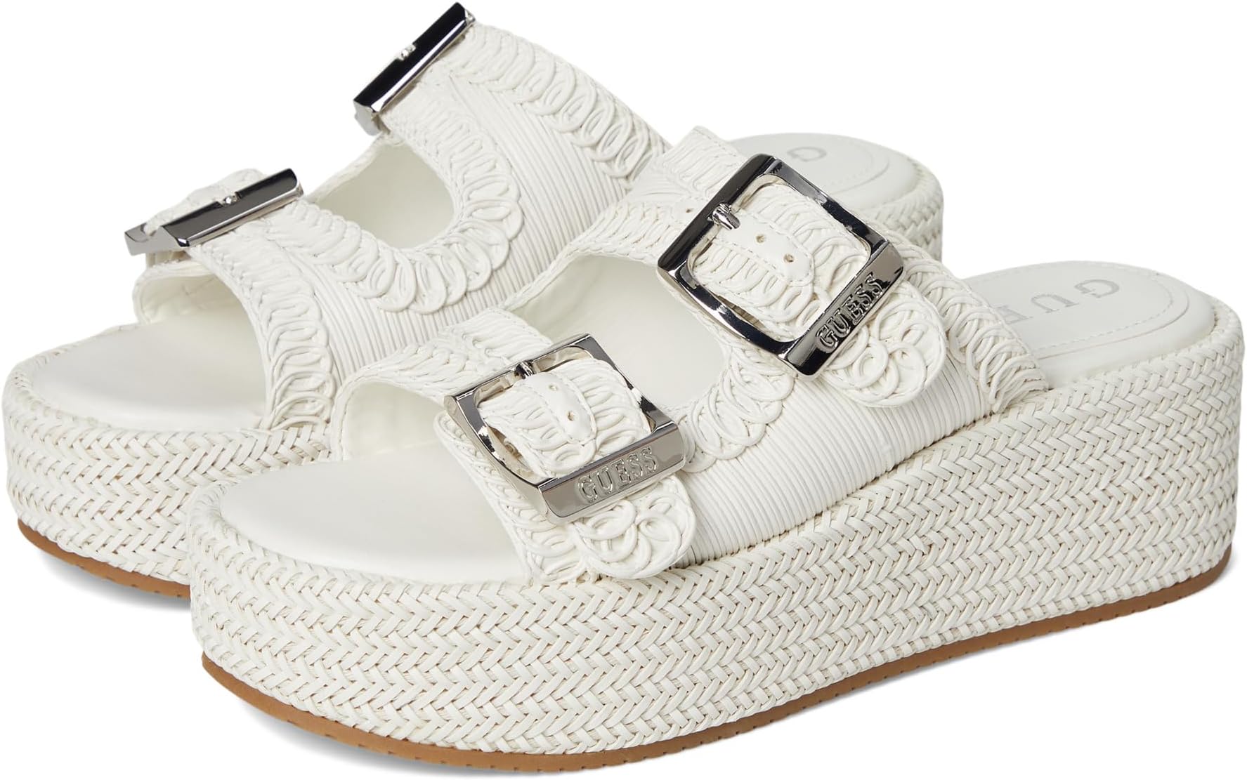 Сандалии GUESS Binks, цвет Ivory