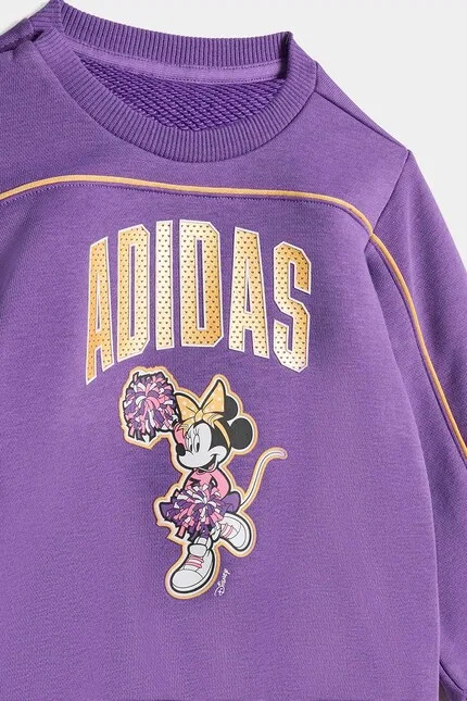 Спортивный костюм принт DISNEY Adidas, фиолетовый — фото 3
