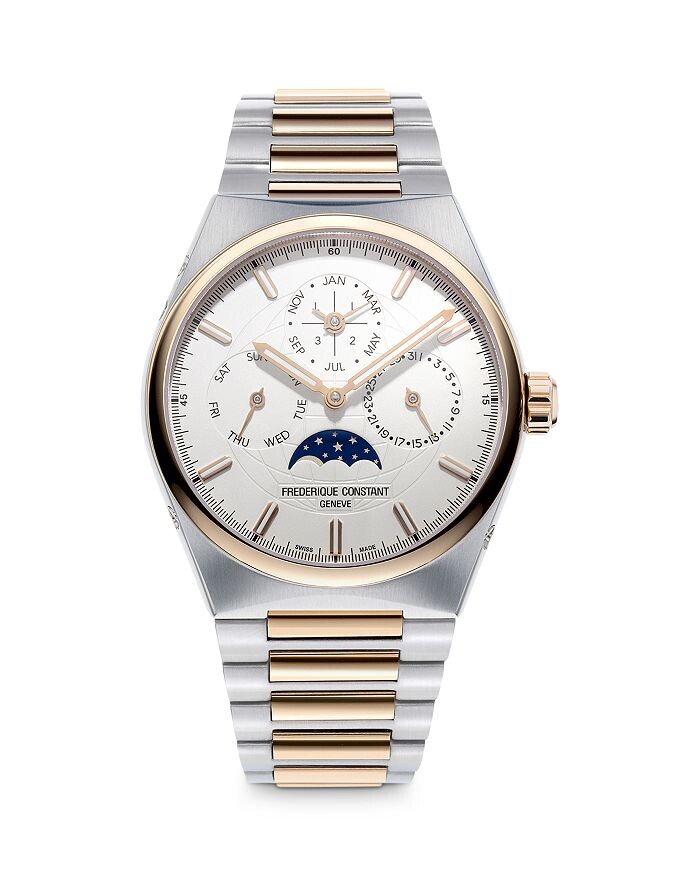 

Мануфактурные часы Frederique Constant Highlife с вечным календарем, 41 мм