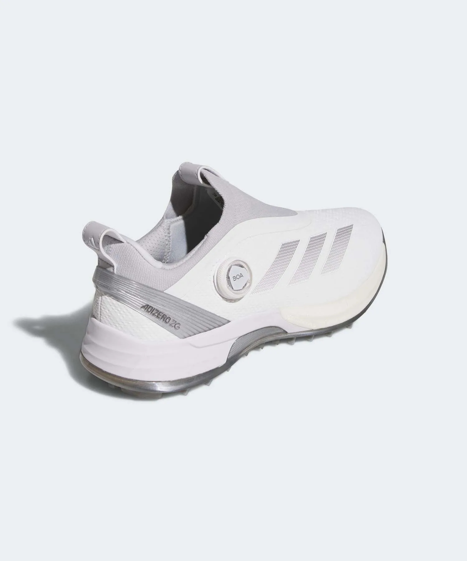 Мужские кроссовки для гольфа Adidas Adizero ZG25 Boa, белые — фото 4