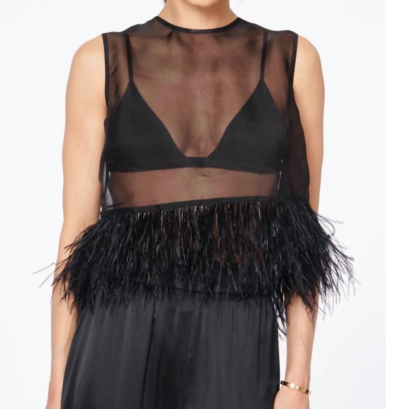 

Топ Катя в черном цвете Cami NYC