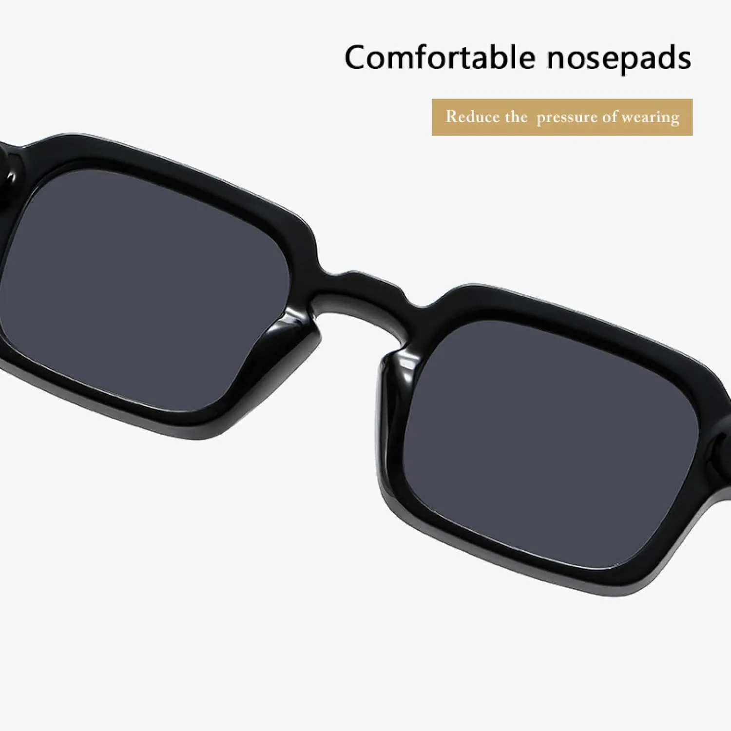 

Классические квадратные солнцезащитные очки унисекс для женщин и мужчин, защита от УФ-излучения UV400, ретро-панк, синие линзы, заклепки, леопардовый принт WNCKSQ, C6