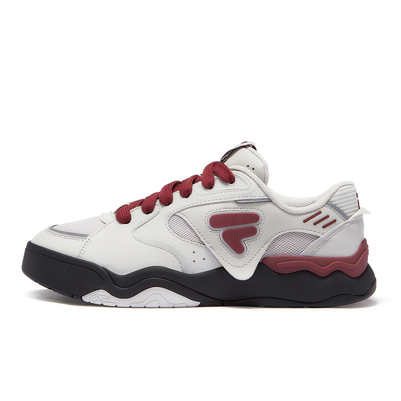 

FILA FUSION Низкие кроссовки для скейтбординга KICK II, мужские, цвет: антарктический серый, кордовский красный