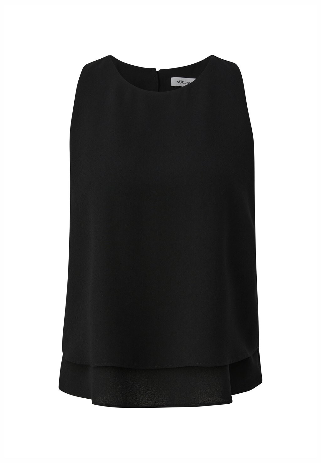 

Блузка s.Oliver BLACK LABEL, черная
