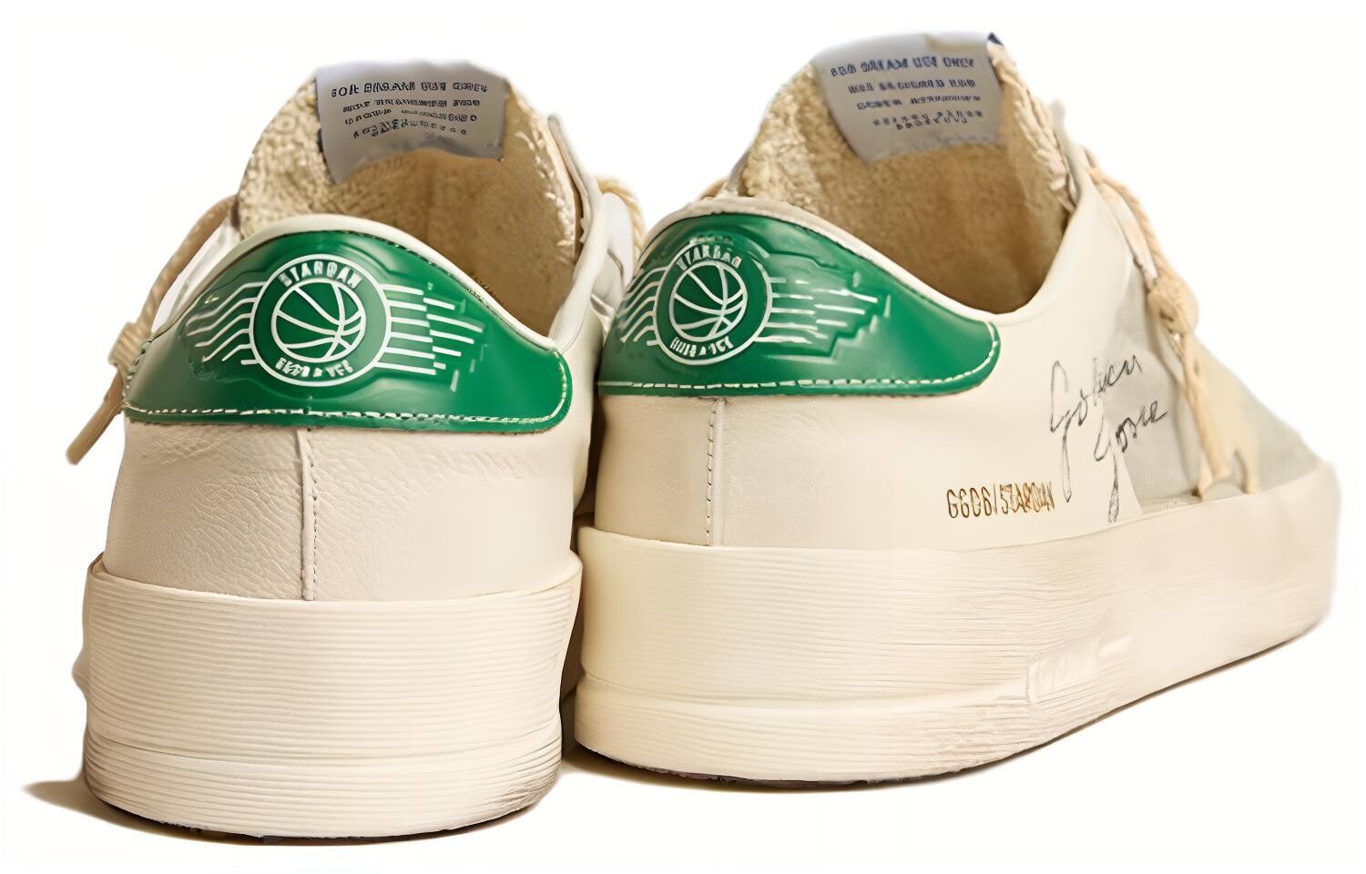 Кроссовки мужские Golden Goose, белый — фото 4