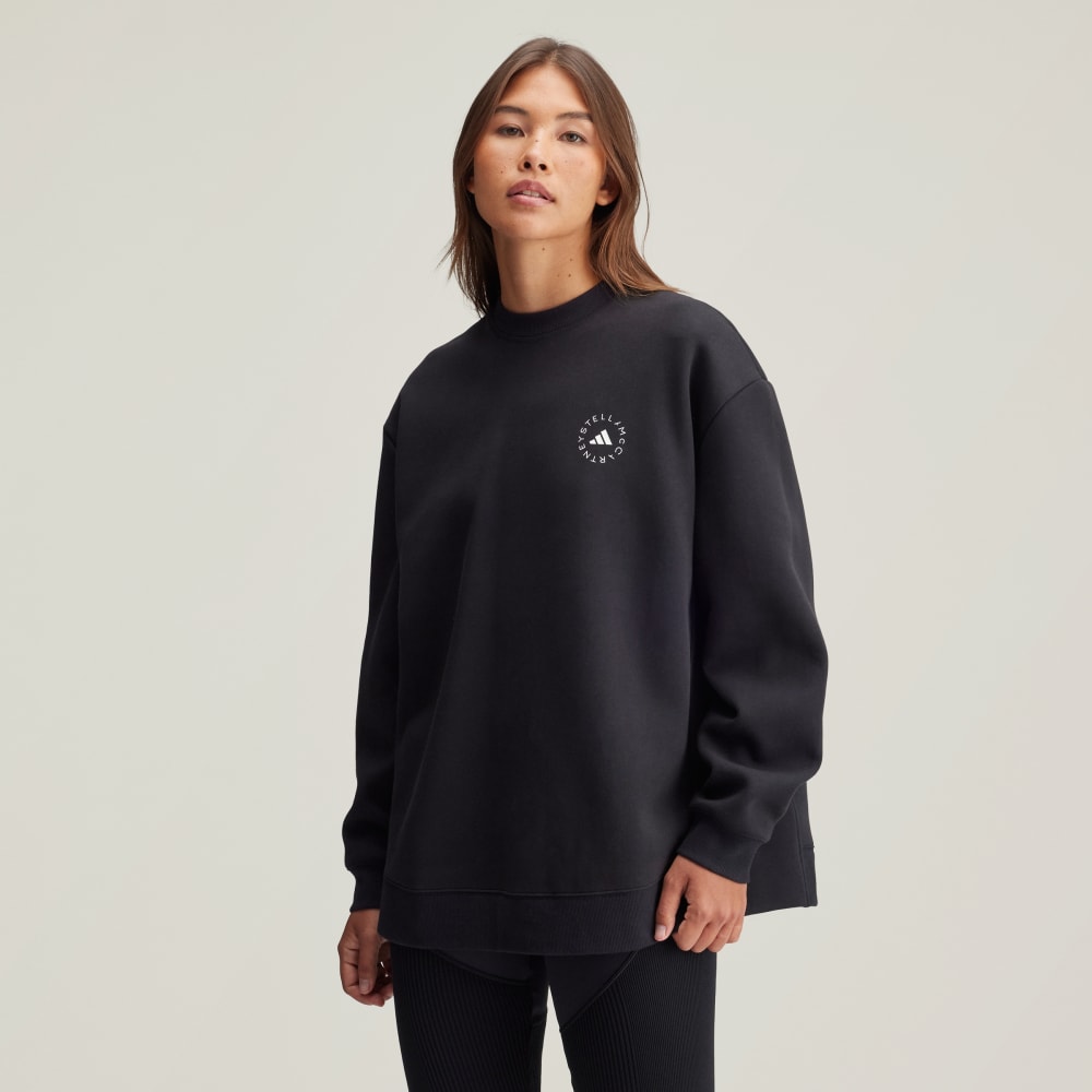 

Толстовка Adidas by Stella McCartney Loose Sweatshirt, черный