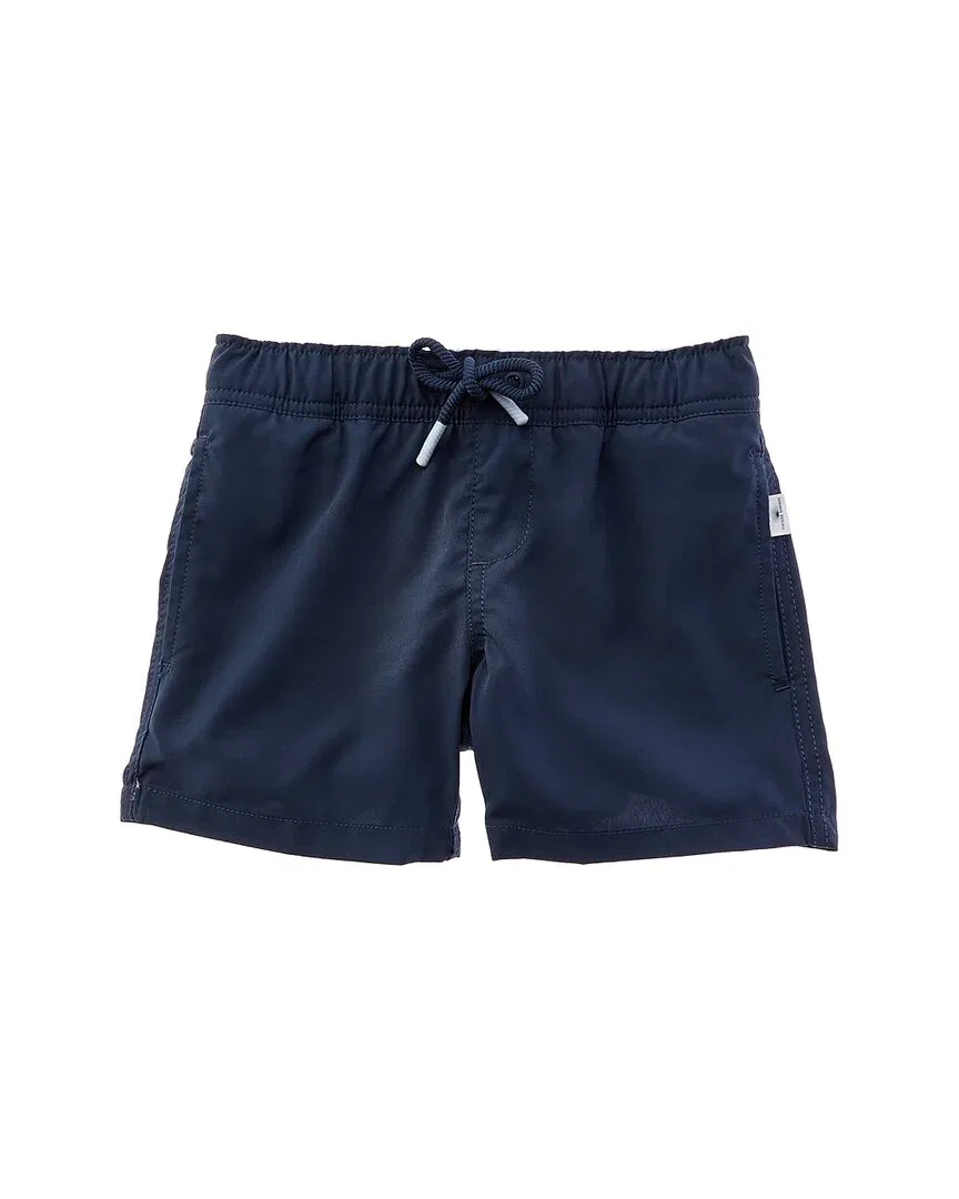 Летние плавки-шорты Solid Performance Volley Swim Short VINTAGE SUMMER, синий