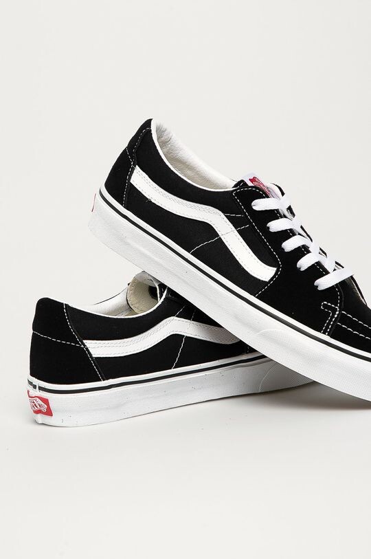 Кроссовки Vans SK8-Low Top 99KK-OBM06B_99X, черный/белый — фото 3