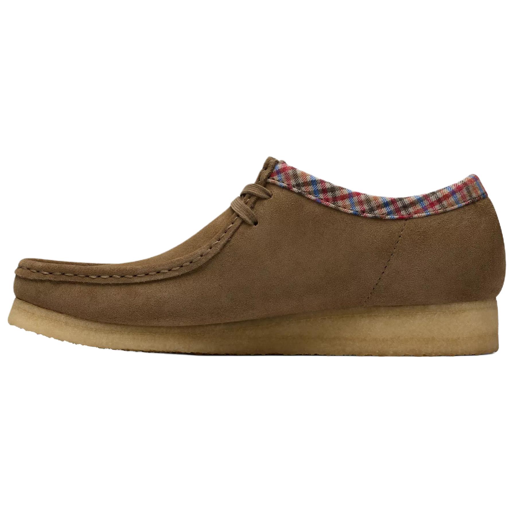 

Повседневные туфли Wallabee для мужчин, цвет dark taupe umber Clarks, Dark Taupe Umber