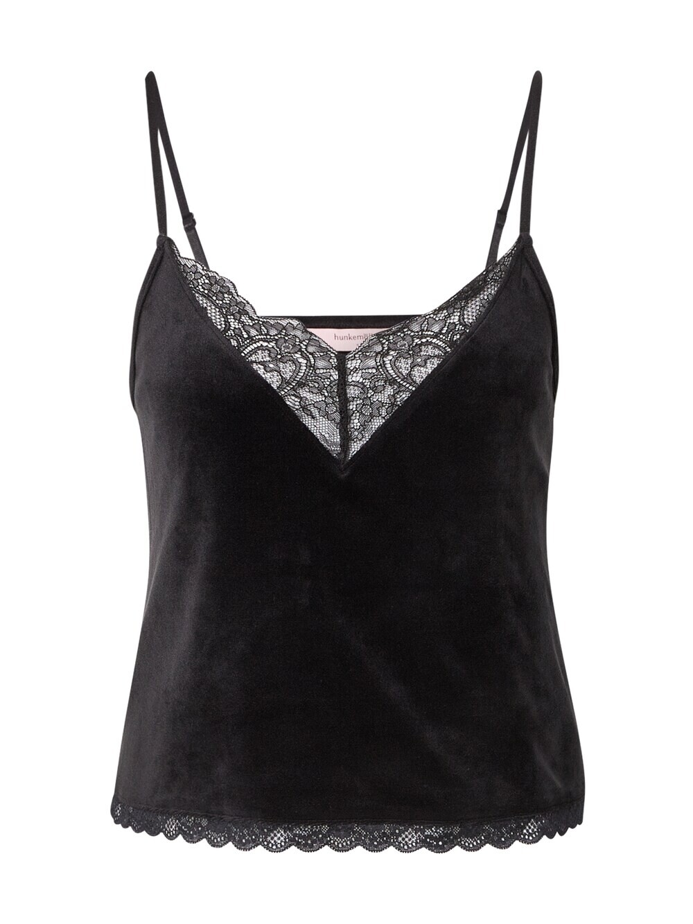 

Пижамная рубашка ABOUT YOU x hunkemöller Cami, черный
