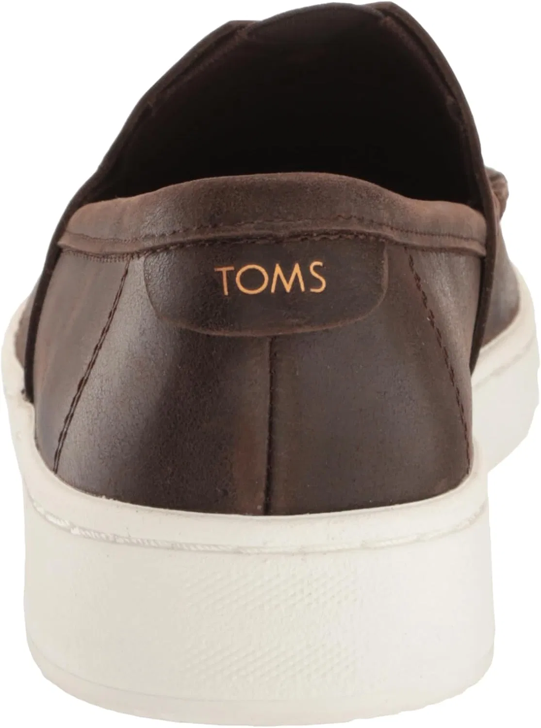 Мужские плоские тапочки TOMS Trvl Lite, 2-Dark Brown Leather — фото 3