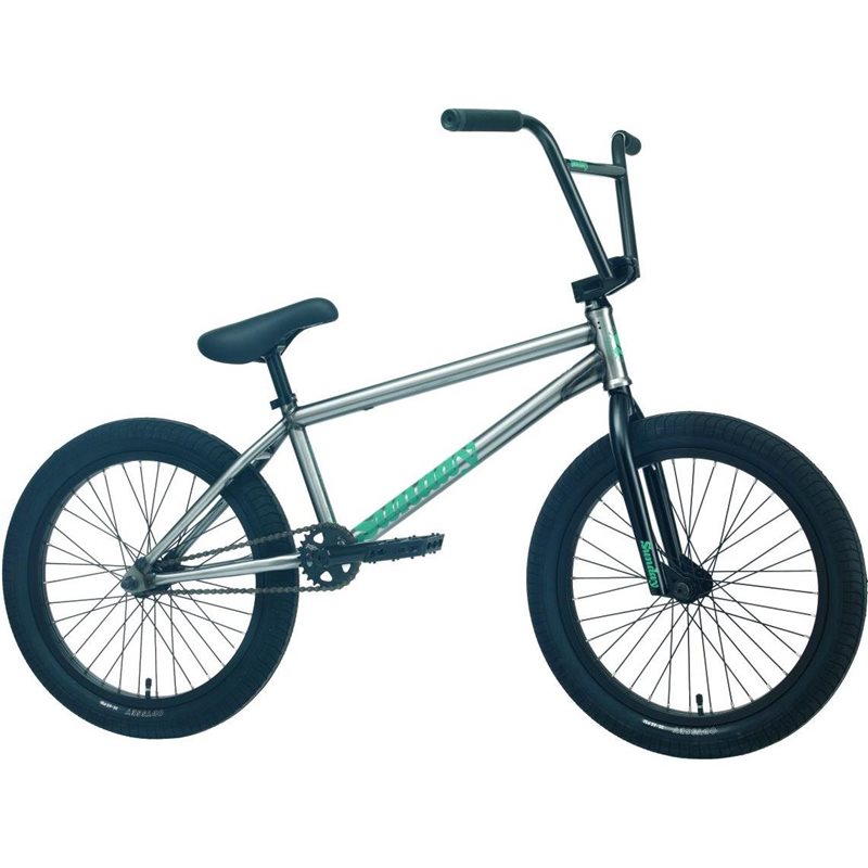 

Велосипед BMX Sunday Forecaster Silva 20" Gloss Raw, голубой